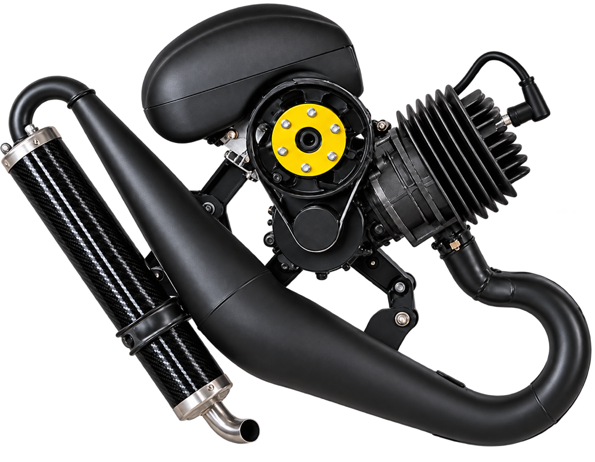 Reference configuration of a compact 170 cc two-stroke paramotor engine
